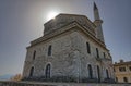 Sunlit Fethiye Mosque in Ioannina, Greece