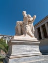 Ioannis Kapodistrias statue, the first governor of the modern Greek state in front of the national university.