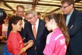 Ioc president Thomas Bach with the ITTF President