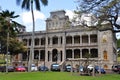 Iolani Palace, Honolulu, Hawaii Royalty Free Stock Photo