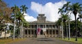 Iolani Palace - Honolulu, Hawaii Royalty Free Stock Photo