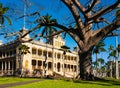 Iolani Palace, Honolulu, Oahu, Hawaii Royalty Free Stock Photo