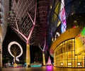 Ion Orchard mall illuminated with Christmas decorations, Singapore Royalty Free Stock Photo