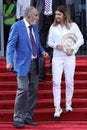 Ion Tiriac and Simona Halep Royalty Free Stock Photo