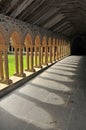 Iona Abbey Cloister, Isle of Iona, Agyll and Bute, Scotland, U.K. Royalty Free Stock Photo