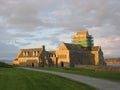 Iona Abbey at dusk Royalty Free Stock Photo