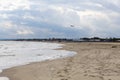 Catania beach and the Ionian sea Royalty Free Stock Photo