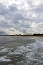 Catania beach and the Ionian sea Royalty Free Stock Photo