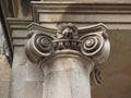Ionic capital detail Royalty Free Stock Photo