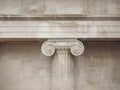 ionic capital detail Royalty Free Stock Photo