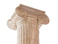 Ionic Column Capital Royalty Free Stock Photo