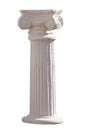 Ionic column isolated Royalty Free Stock Photo