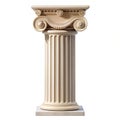 Ionic column a symbol of classical architecture Royalty Free Stock Photo