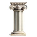 Ionic column a symbol of classical architecture Royalty Free Stock Photo