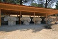 Ionic Column from Temple of Artemis Sart Royalty Free Stock Photo