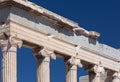 Ionic Columns of Erechtheion Royalty Free Stock Photo