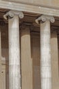 Ionic columns Royalty Free Stock Photo