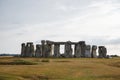 Ionic prehistoric monument Stonehenge in Salisbury Plain, UK, a wonder of the ancient world