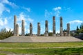 The ionic temple in Smintheion, an Apollo sanctuary