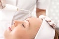 Iontophoresis. Aesthetic medicine treatment