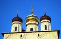 Iosifo-VolIosifo-Volotsky stavropigialny monotsky stavropigialny monastery of Russian Orthodox Church in the Volokolamsk district. Royalty Free Stock Photo