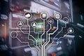 IOT, Internet of things, telecommunication concept