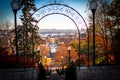 Iowa fall colors Royalty Free Stock Photo