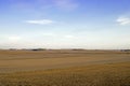 Iowa landscape after harvest