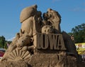 Iowa Sand Sculpture Royalty Free Stock Photo