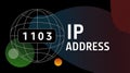 Illustration of IP Address Royalty Free Stock Photo