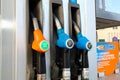 IP Gas Station, fuel pump. IP is an Italian brand of Gruppo Api