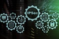 IP Security. Data Protection Protocols. IPSec. Internet and Protection Network concept