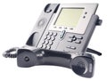 IP telephone set, off-hook Royalty Free Stock Photo