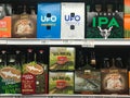 IPA Beers at a Grocery Store