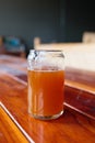 IPA Glass on Wood Table