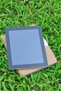 Ipad 4 and protect case Royalty Free Stock Photo