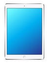 IPad Air white Royalty Free Stock Photo