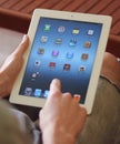 Ipad on hand