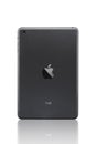 IPad mini Black and Slate (Back side) Royalty Free Stock Photo