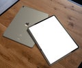 IPad Pro 2018 with blank screen Royalty Free Stock Photo