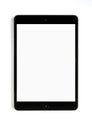 Ipad tablet pc blank mockup template, White background, Paris, France