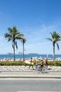 Ipanema Beach Rio de Janeiro Brazil Boardwalk Royalty Free Stock Photo