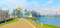 Ipatiev Monastery on Kostroma River. Russia