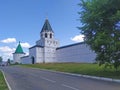 Ipatiev Monastery wall, Kostroma. Russia.