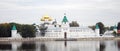 Ipatyevsky monastery panorama in Kostroma, Russia.