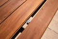 Ipe decking deck wood installation clips fasteners