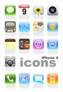 IPhone 4 icons