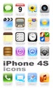 IPhone 4S icons