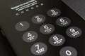 iPhone 15 Pro Max passcode keypad in Russian Royalty Free Stock Photo