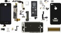 Iphone 4S Components Disassembled